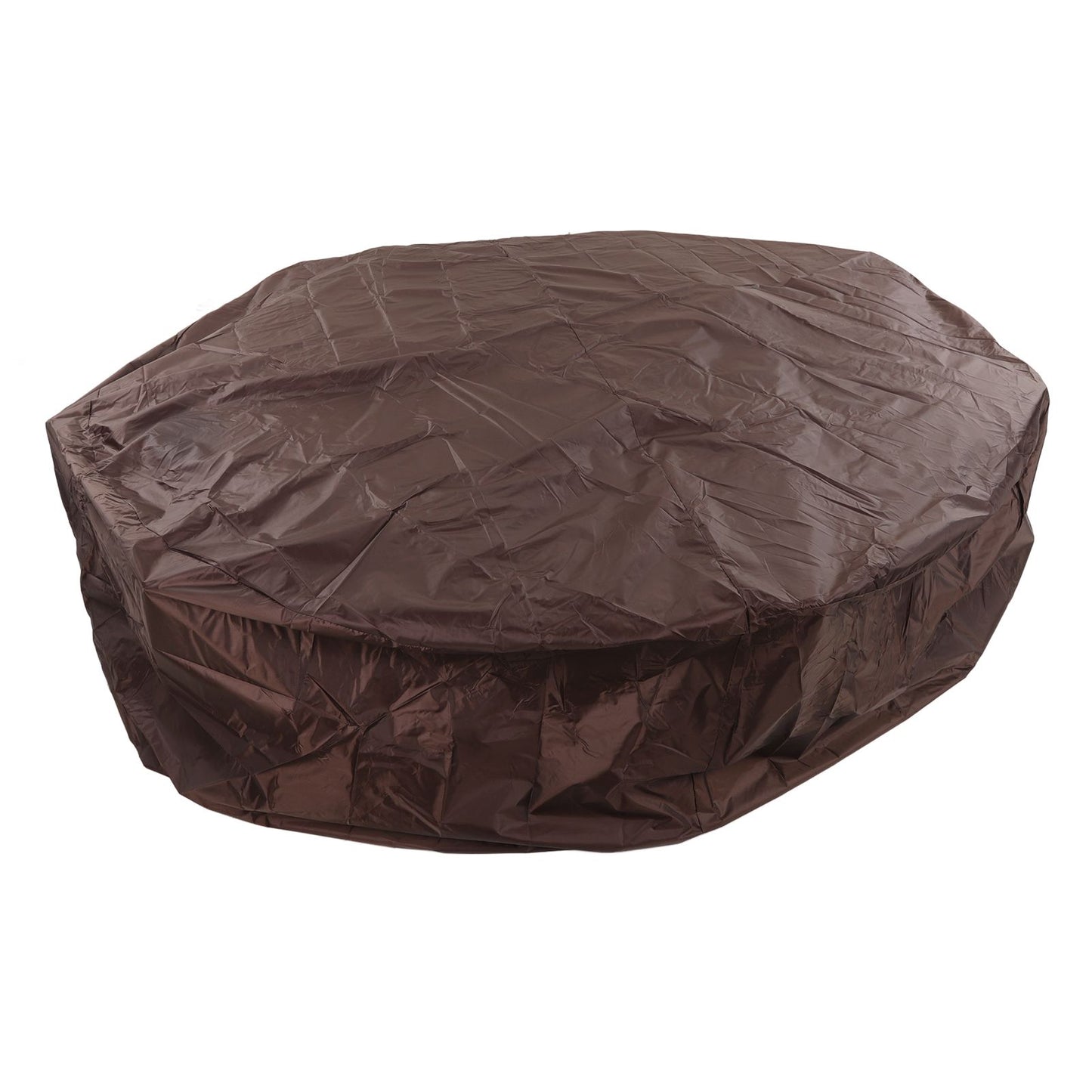 Outdoor Furniture Dust Covers Round Bathtub Cover 190 Silver Polyester Taffeta Hot Tub Waterproof Cover 190x90cm Coffee