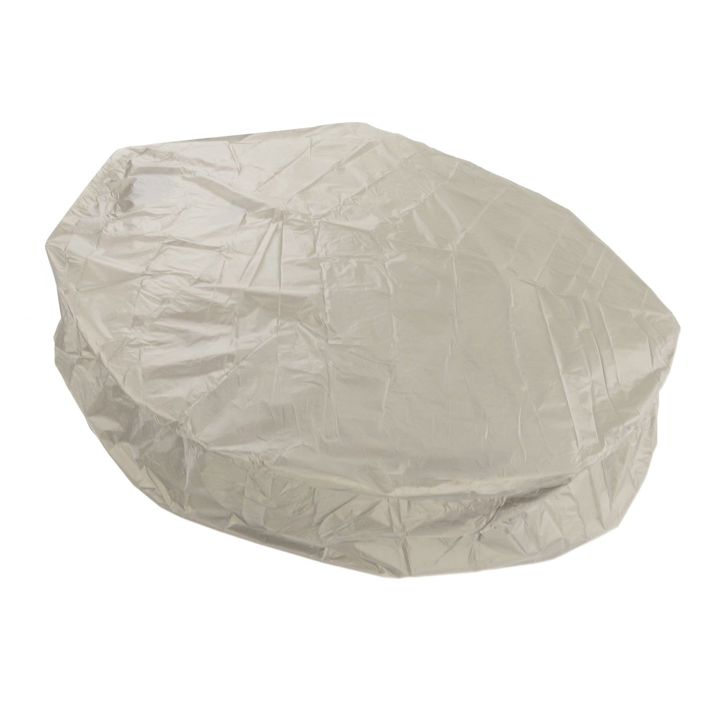 Outdoor Furniture Dust Covers Round Bathtub Cover 190 Silver Polyester Taffeta Hot Tub Waterproof Cover 210x30cm Beige