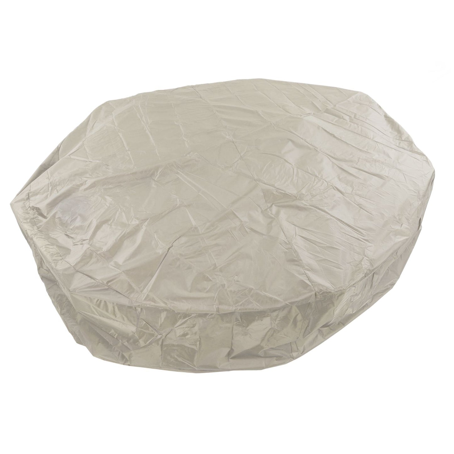 Outdoor Furniture Dust Covers Round Bathtub Cover 190 Silver Polyester Taffeta Hot Tub Waterproof Cover 210x30cm Beige