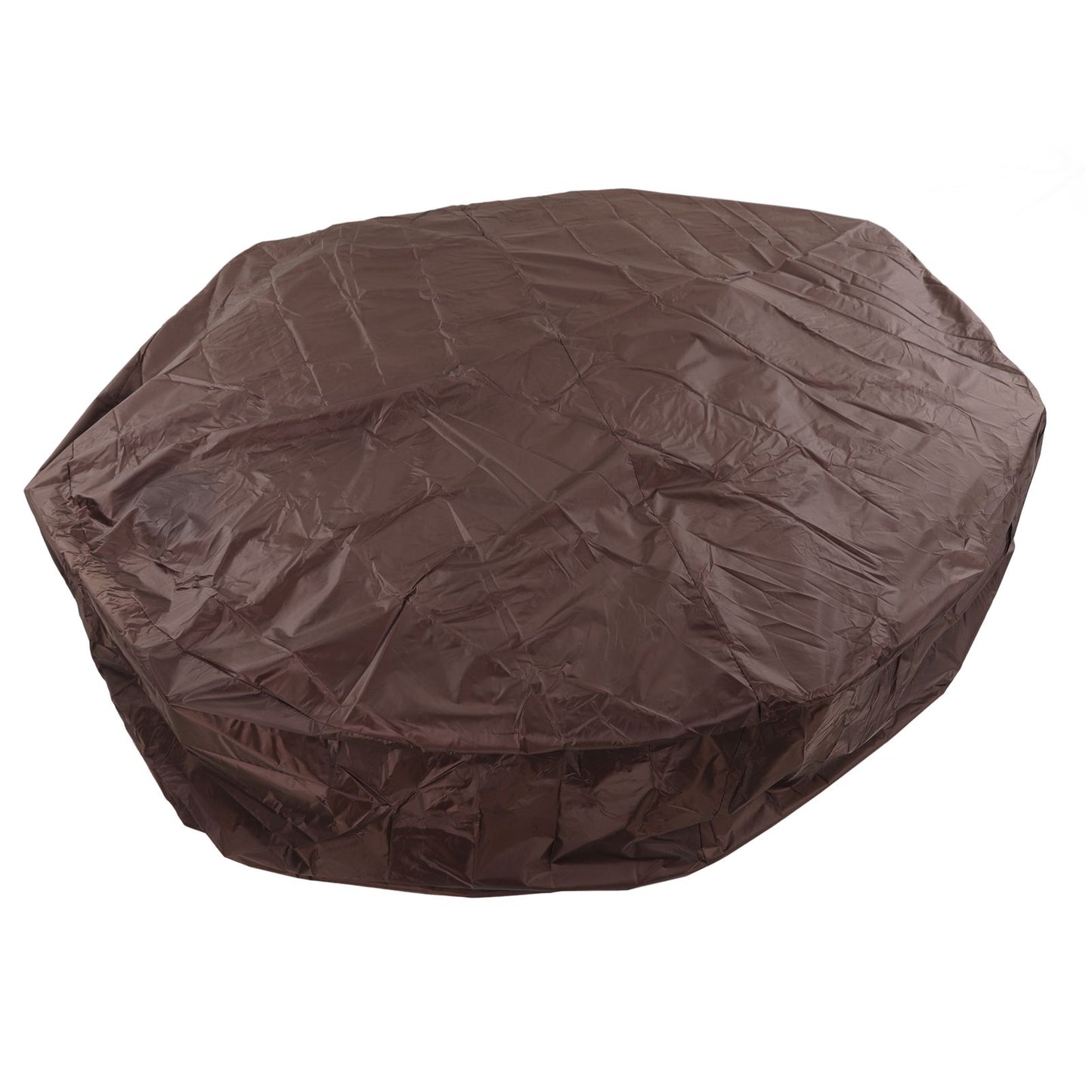 Outdoor Furniture Dust Covers Round Bathtub Cover 190 Silver Polyester Taffeta Hot Tub Waterproof Cover 210x30cm Coffee