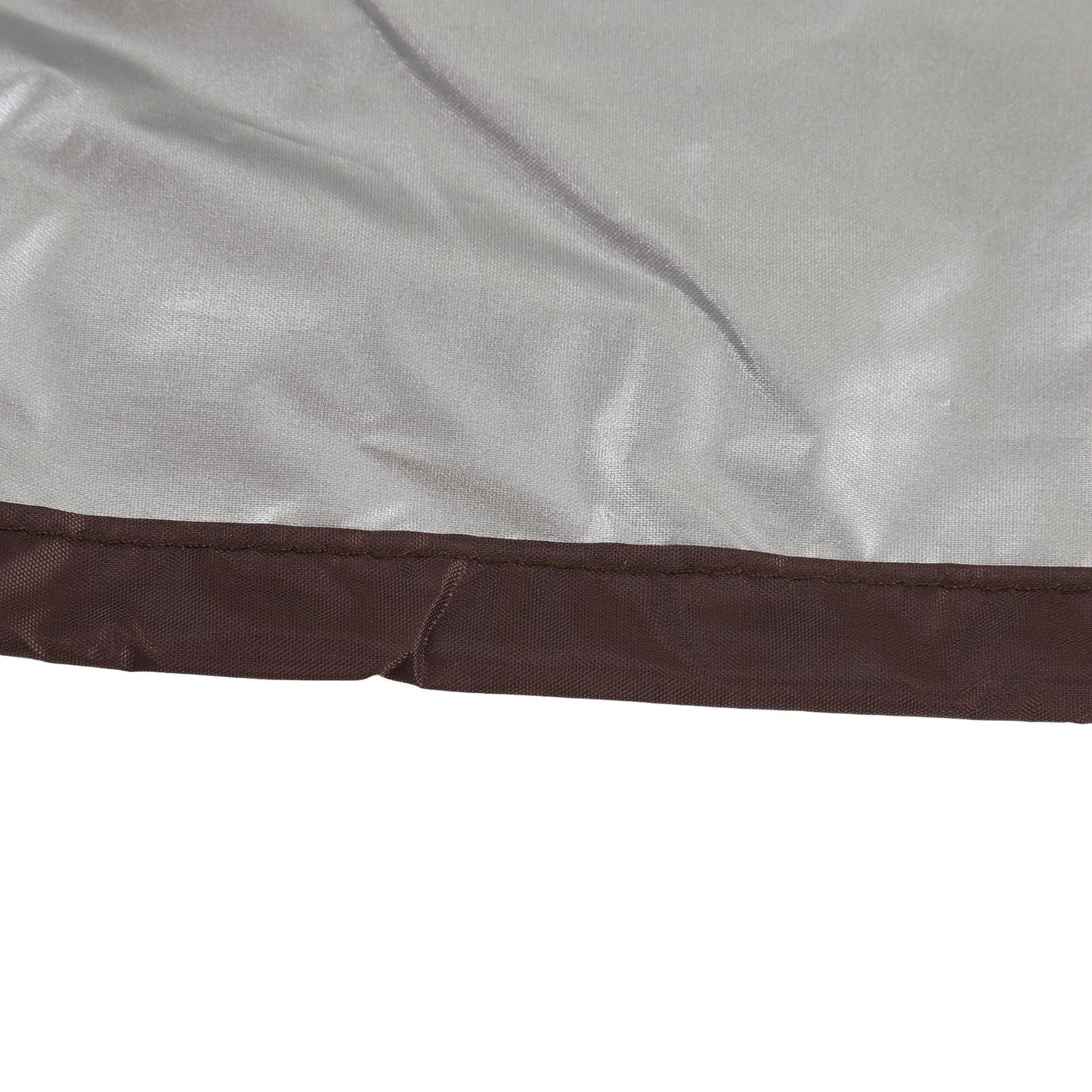 Outdoor Furniture Dust Covers Round Bathtub Cover 190 Silver Polyester Taffeta Hot Tub Waterproof Cover 210x30cm Coffee