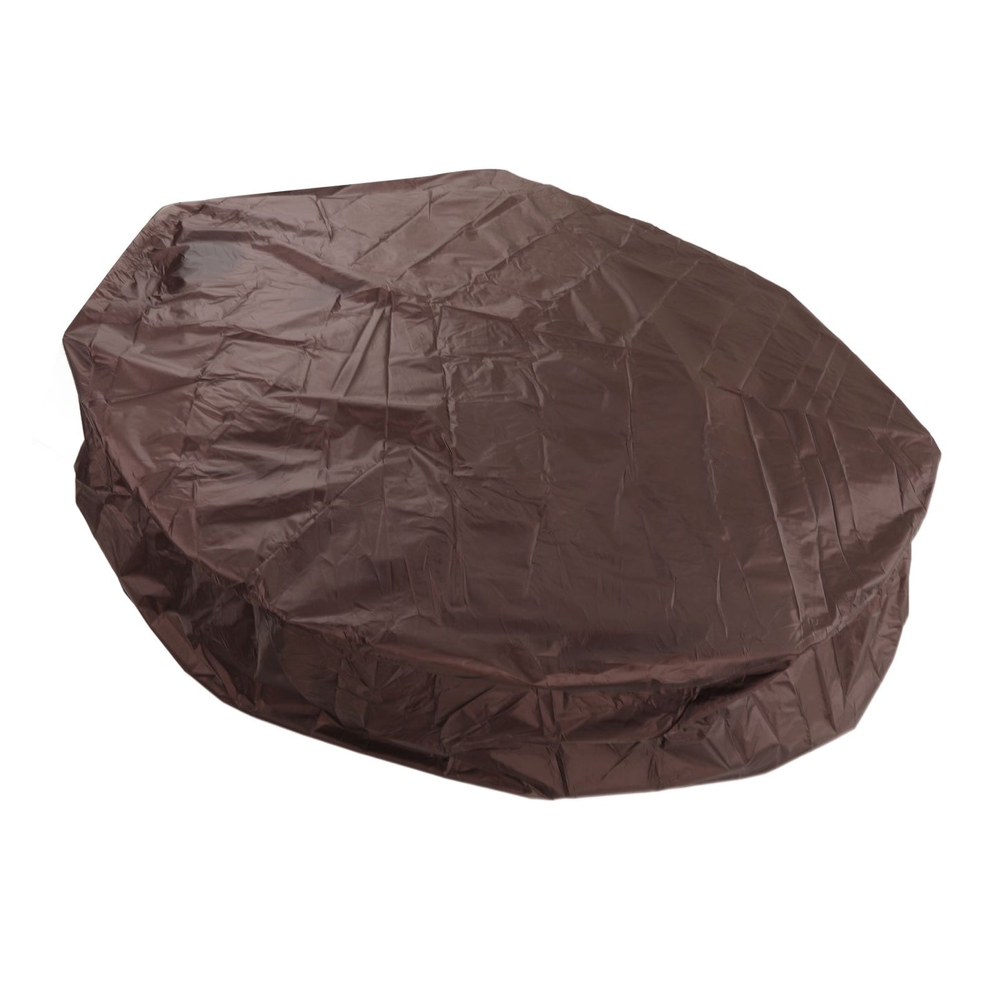 Outdoor Furniture Dust Covers Round Bathtub Cover 190 Silver Polyester Taffeta Hot Tub Waterproof Cover 215x70cm Coffee