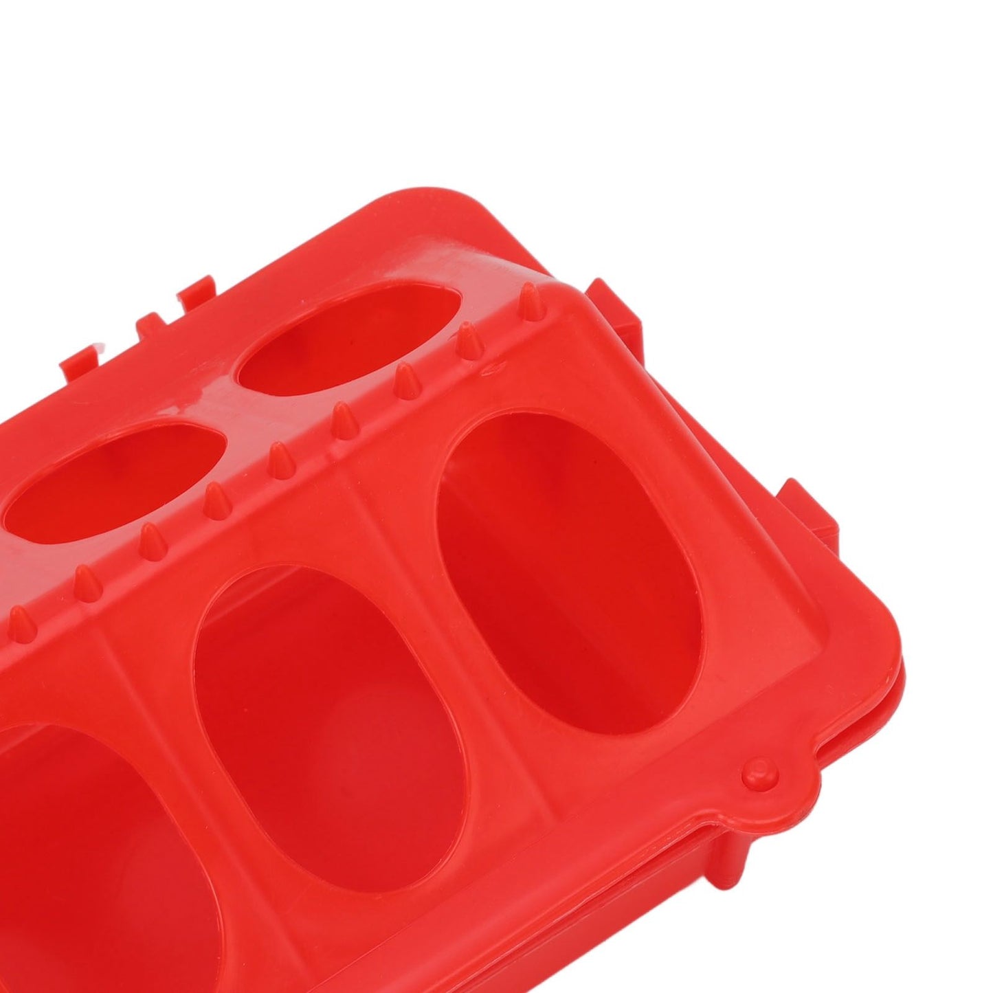 2Set Flip Top Chick Birds Water Feeder PP Chicken Trough Automatic Feeder with Splatter Proof Cover Poultry Equipment M Waterer 90ML