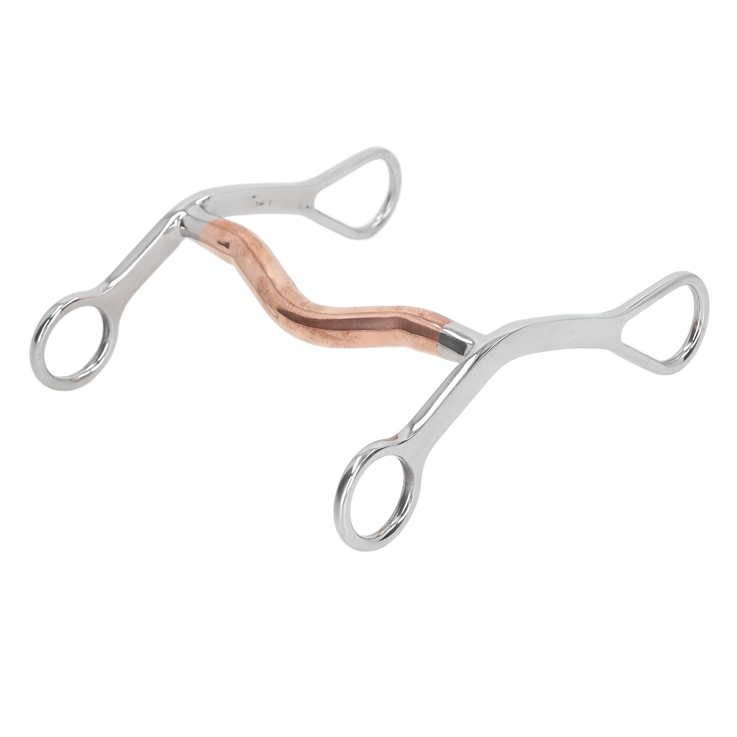 Horse Mouth Bit Stainless Steel Horse Breaking Bit Wear Resistant Corrosion Resistant Horse Snaffle Bit for Farm