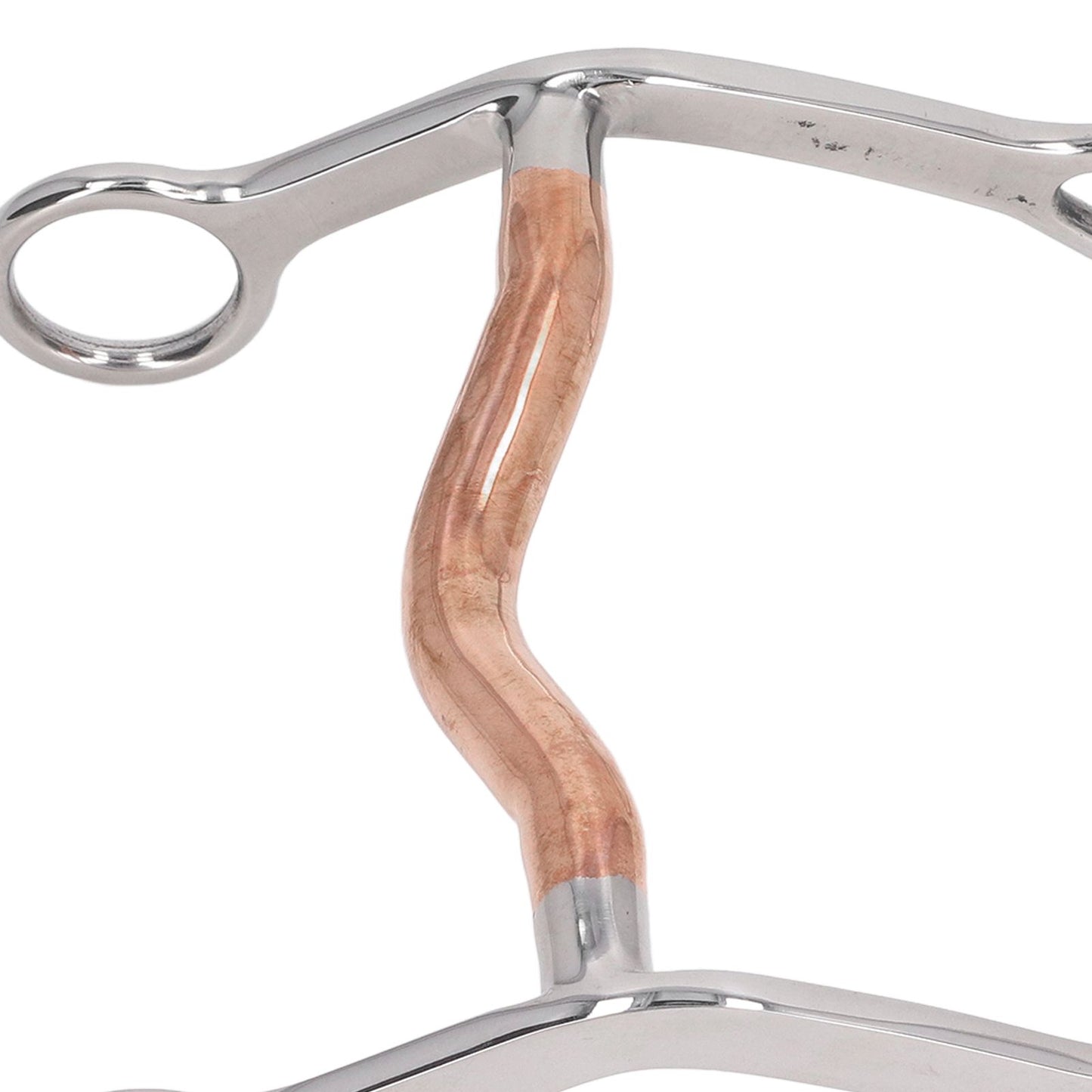 Horse Mouth Bit Stainless Steel Horse Breaking Bit Wear Resistant Corrosion Resistant Horse Snaffle Bit for Farm