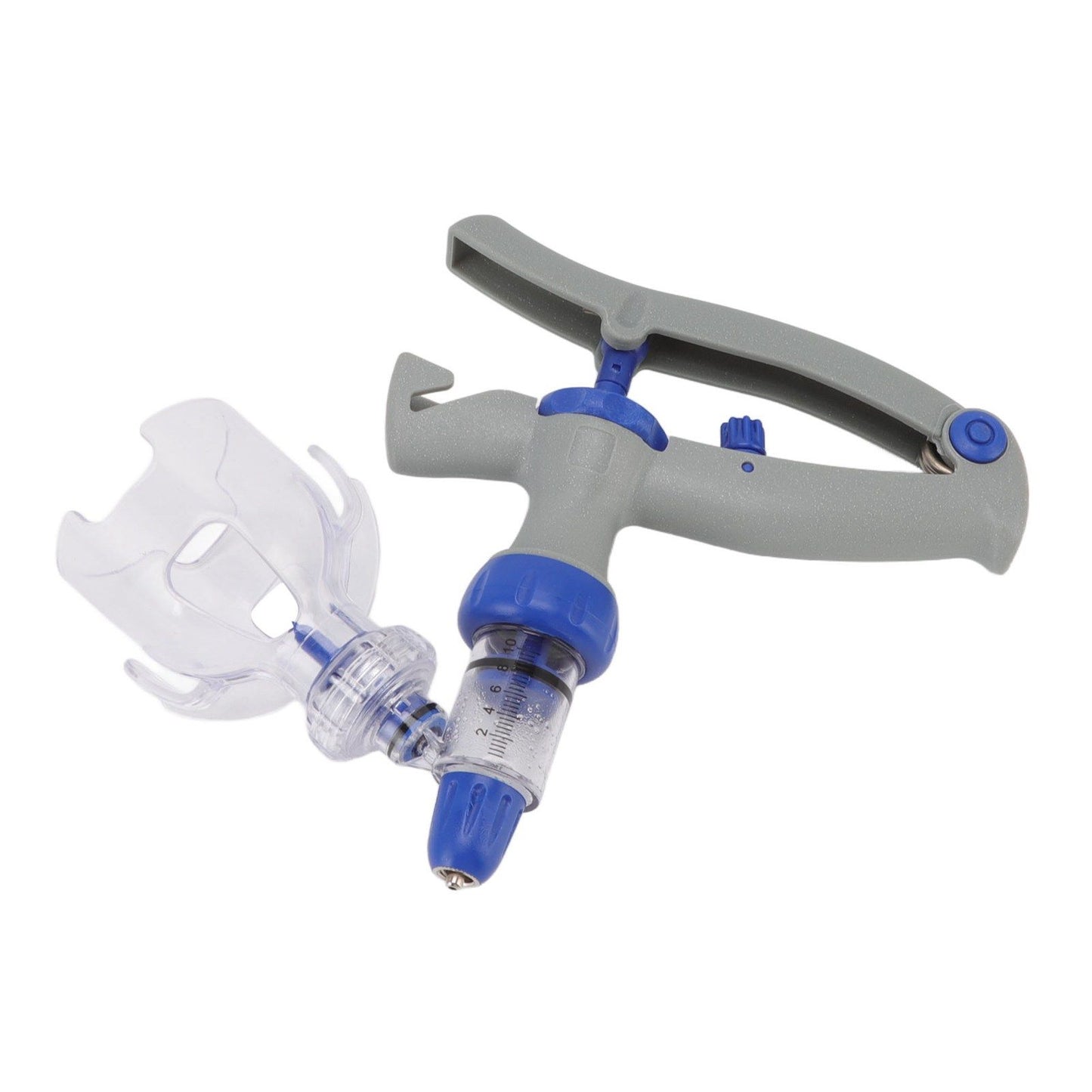 Livestock Continuous Syringe Adjustable Safe Stable Detachable Animal Continuous Injector for Chicken Sheep Geese Ducks 10ml