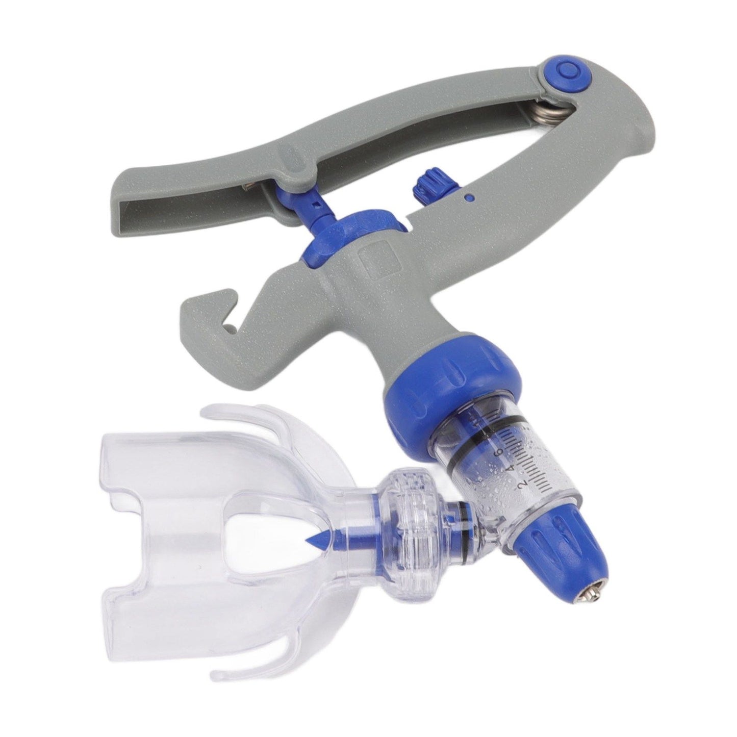 Livestock Continuous Syringe Adjustable Safe Stable Detachable Animal Continuous Injector for Chicken Sheep Geese Ducks 10ml
