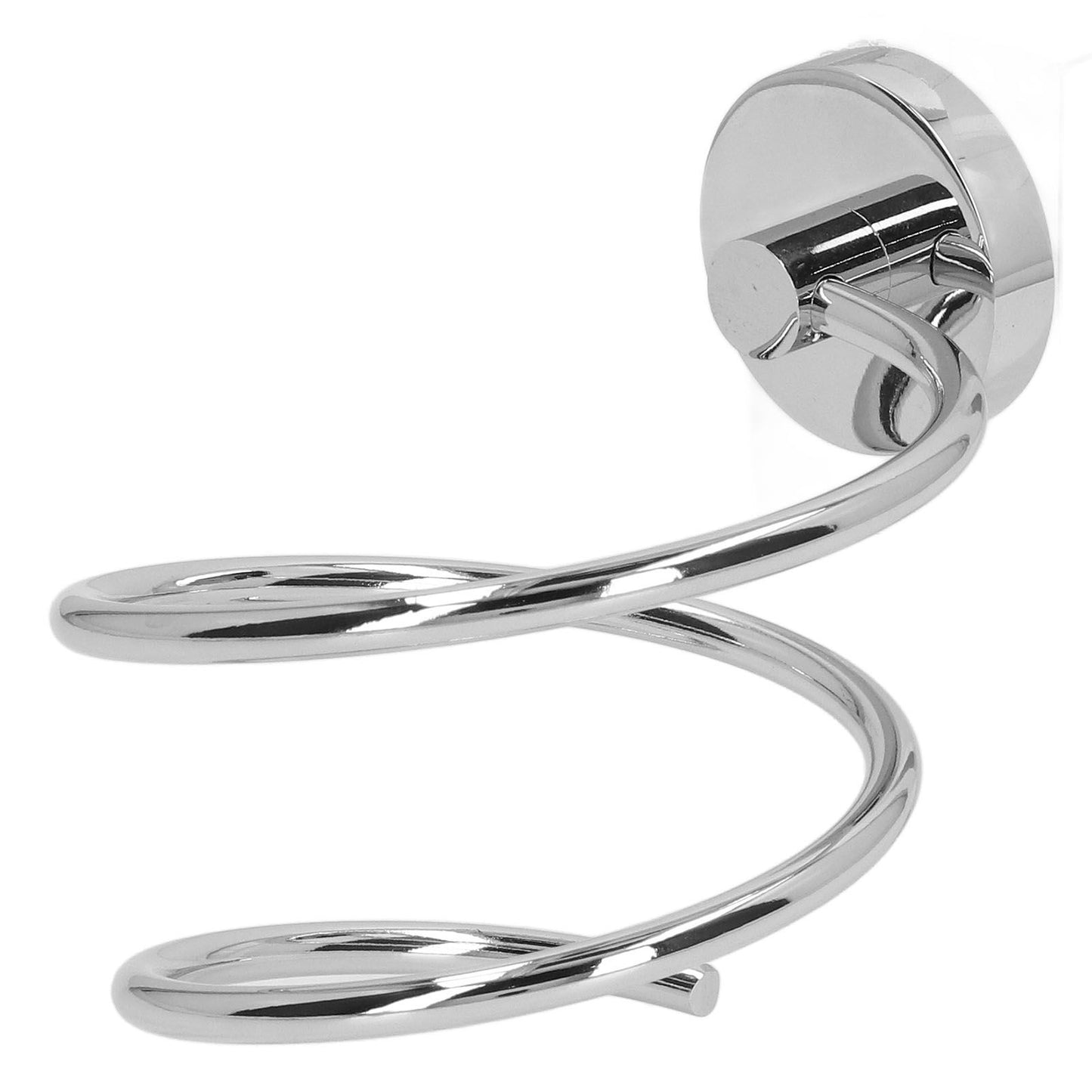 304 Stainless Steel Hair Dryer Rack Keep Tidy Wall Mount Blow Hair Dryer Holder for Bathroom Chrome Plated
