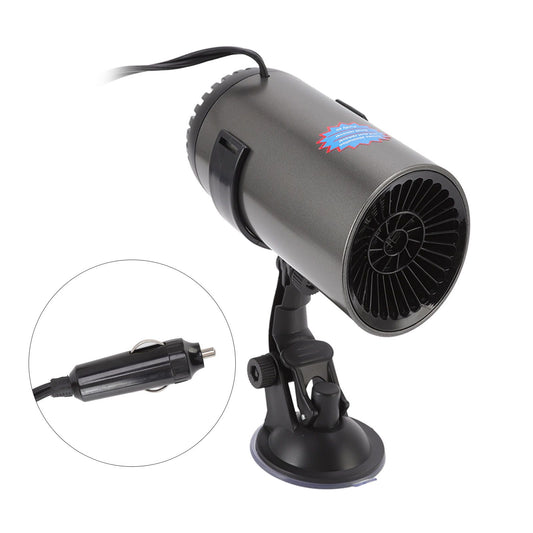 Car Heater Fast Heating Cool and Warm Portable Cigarette Lighter Car Demister Defroster with Rotatable Stand 24V