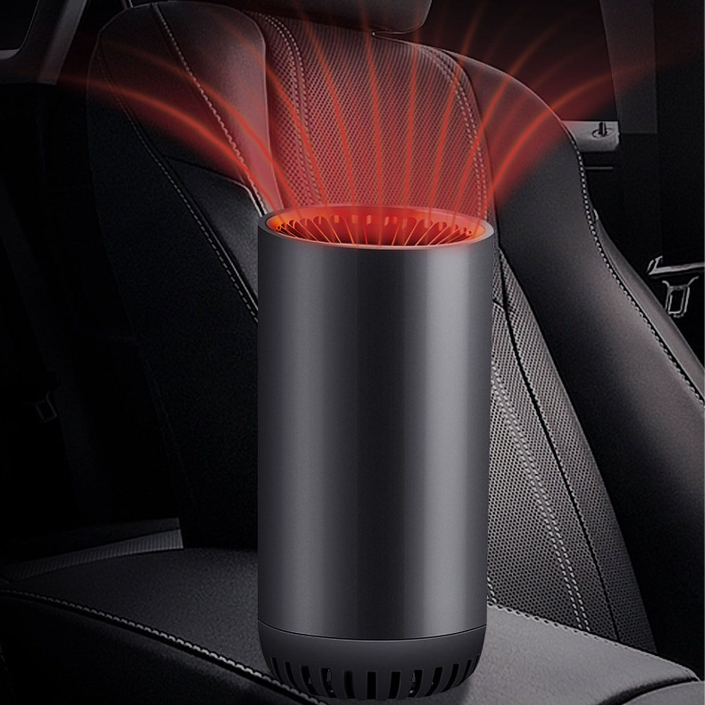 Car Heater Fast Heating Cool and Warm Portable Cigarette Lighter Car Demister Defroster with Rotatable Stand 24V