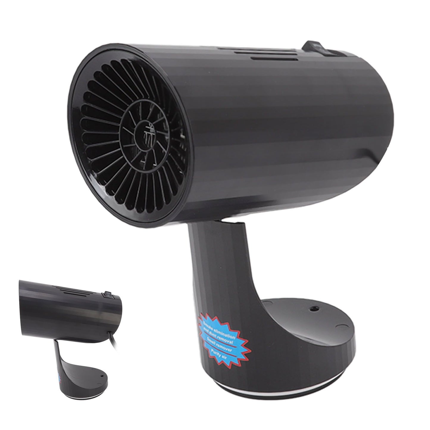 Car Heater Cool and Warm Fast Heating Portable Cigarette Lighter Car Heater Demister Defroster with Rotatable Base