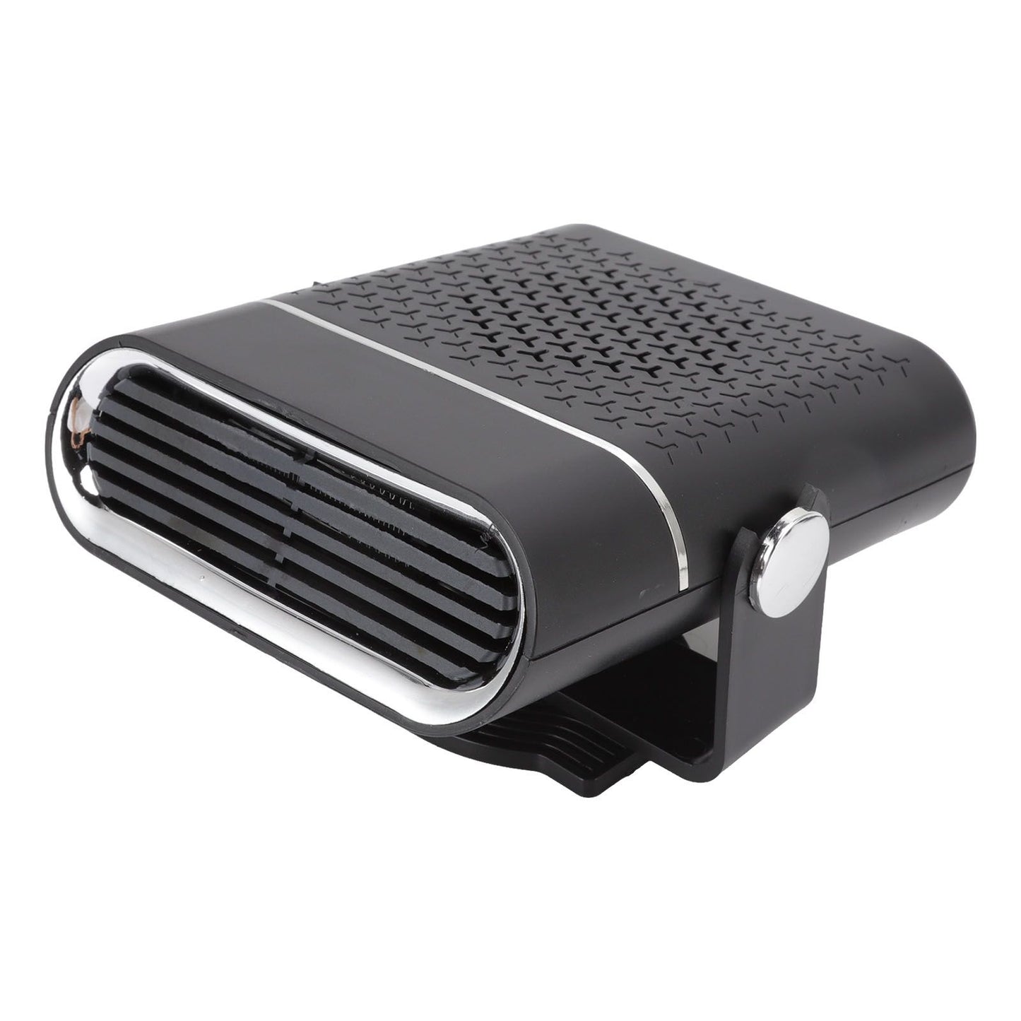 Car Heater Portable Fast Heating 360 Degree Rotation Car Heater Windscreen Defroster Defogger 12V Black