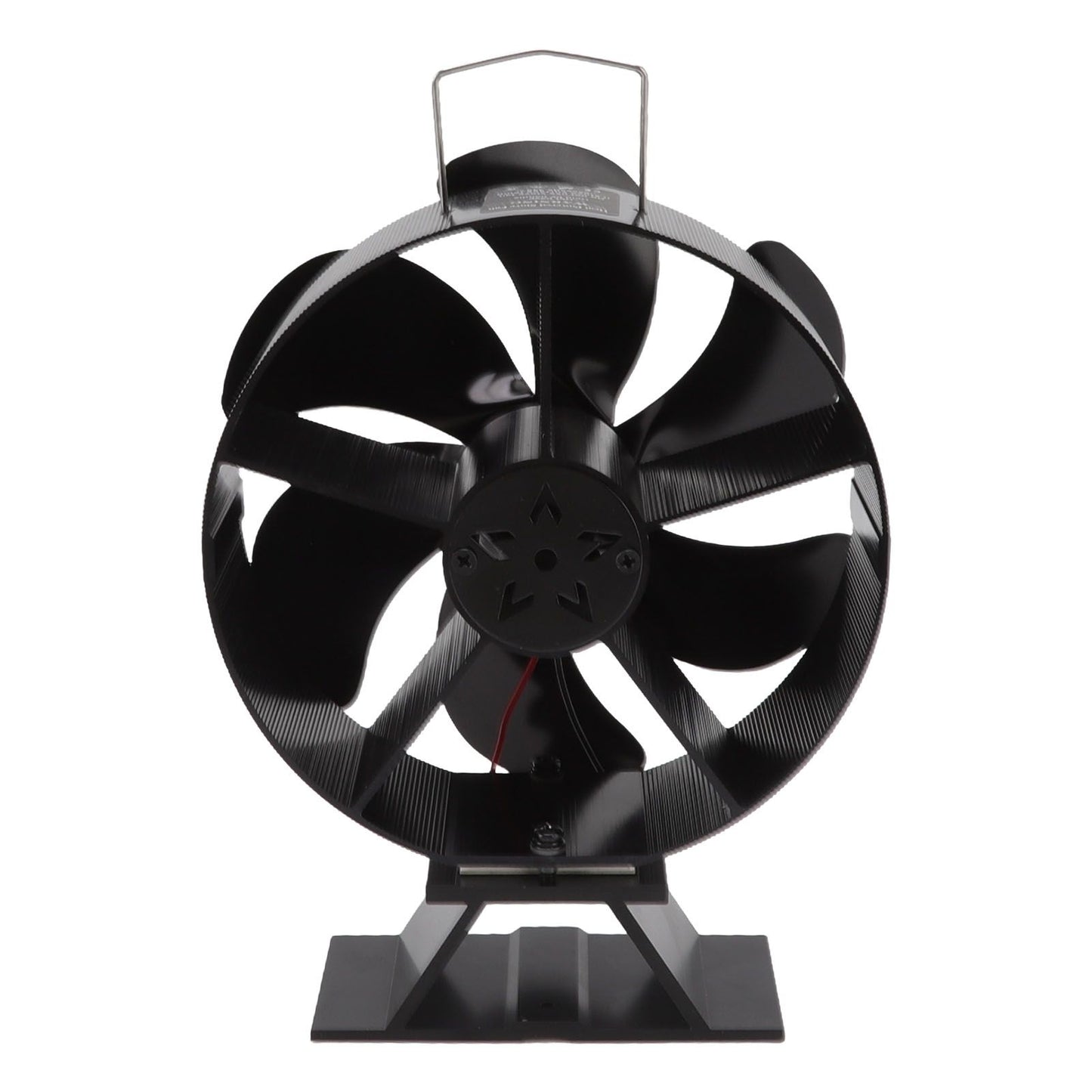 6 Blades Fireplace Fan Thermoelectric Module Wood Stove Fan Heat Powered Wood Burning Air Circulation Fan for Home