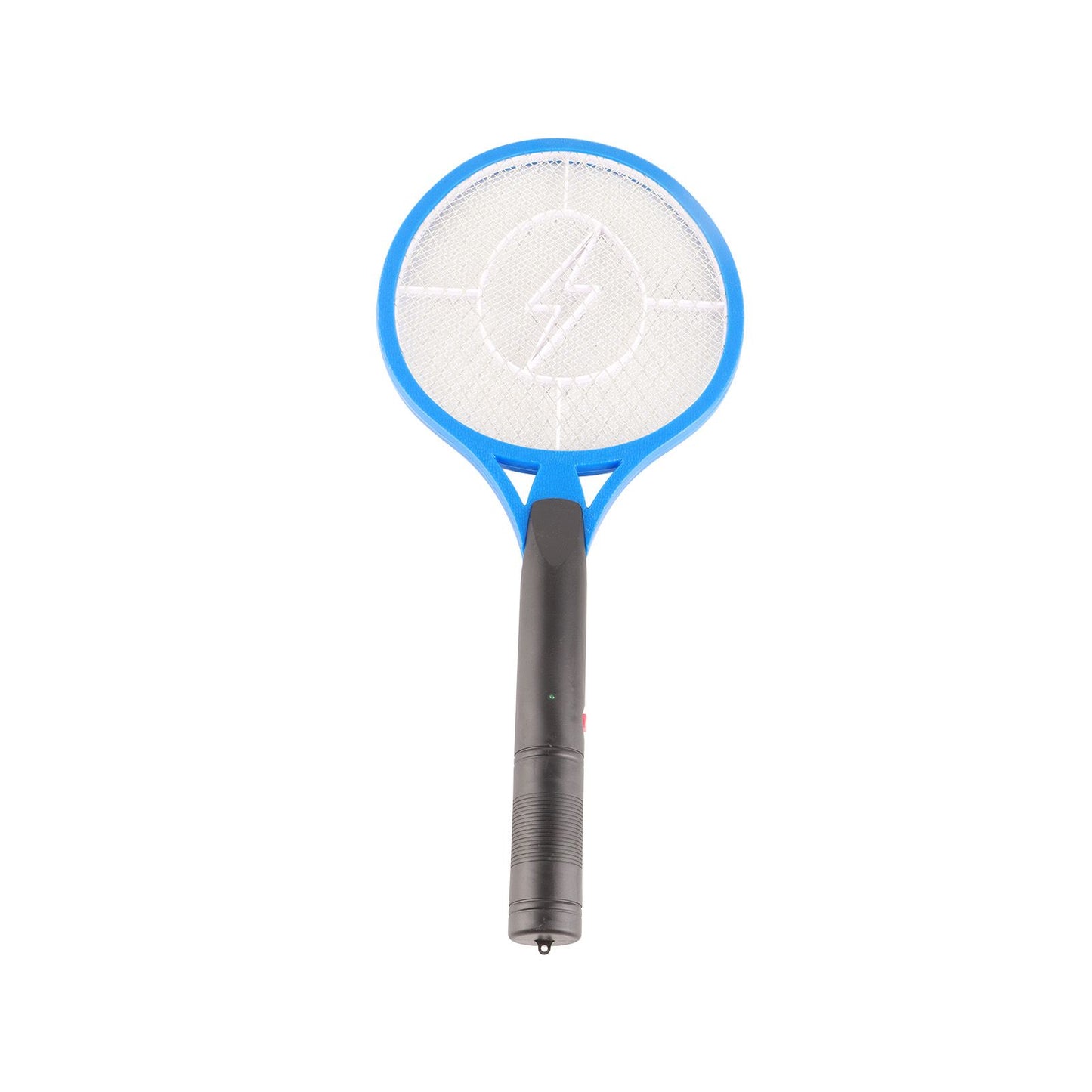 Electric Fly Swatter Racket Professional Triple Layer Large Mesh Safety Mosquito Bat for Home Camping Outdoor Blue