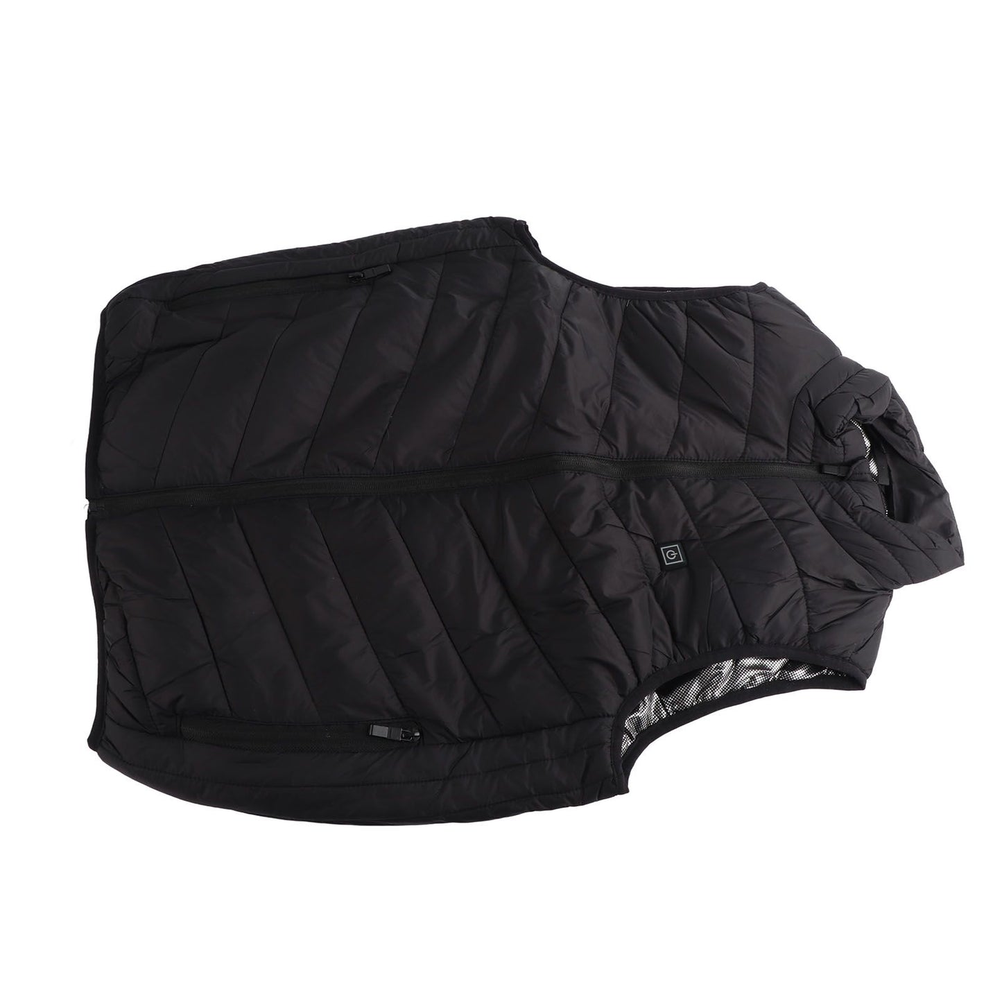 Heated Jacket Unisex 3 Gears Four Zones Heating Polyester Fiber Electric Thermal Vest for Outdoor Winter XL