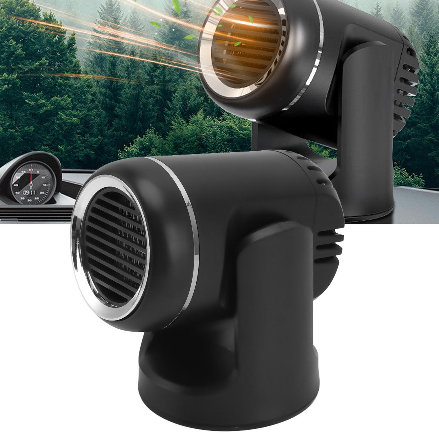 12V 120W Portable Car Heater Fast Heating Windshield Defroster Defogger for Air Purification