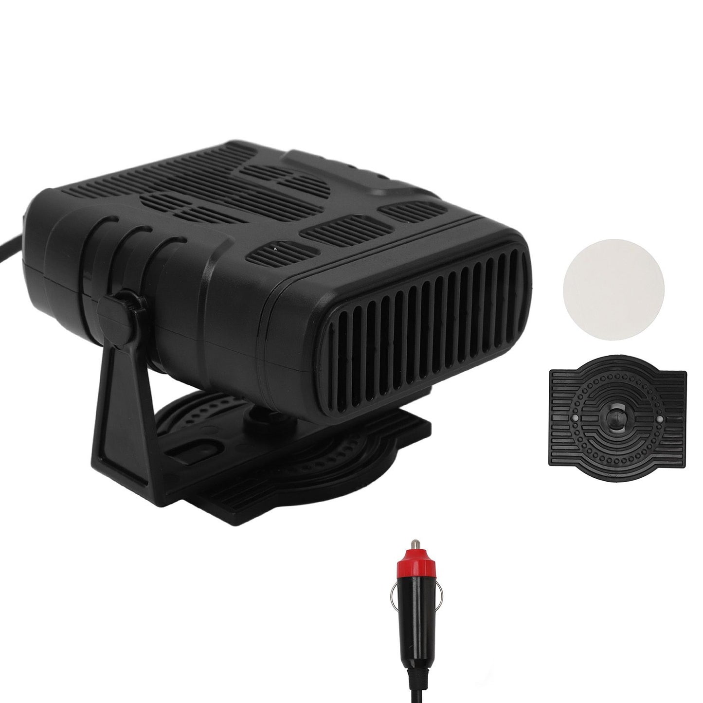 Car Heater Dual Use 2 Modes Angle Adjustment Fireproof Car Demister Defroster for Cleaning Windshield Window 12V 200W