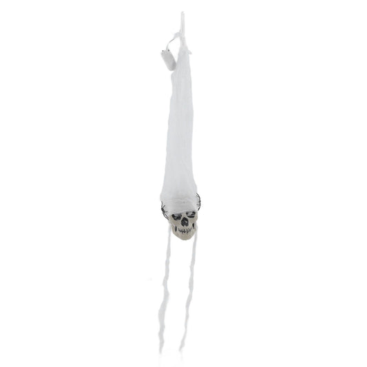 Hanging LED Skull Decoration Hanging LED Halloween Decoration for Indoor Outdoor Tree Lawn Party Home Type A