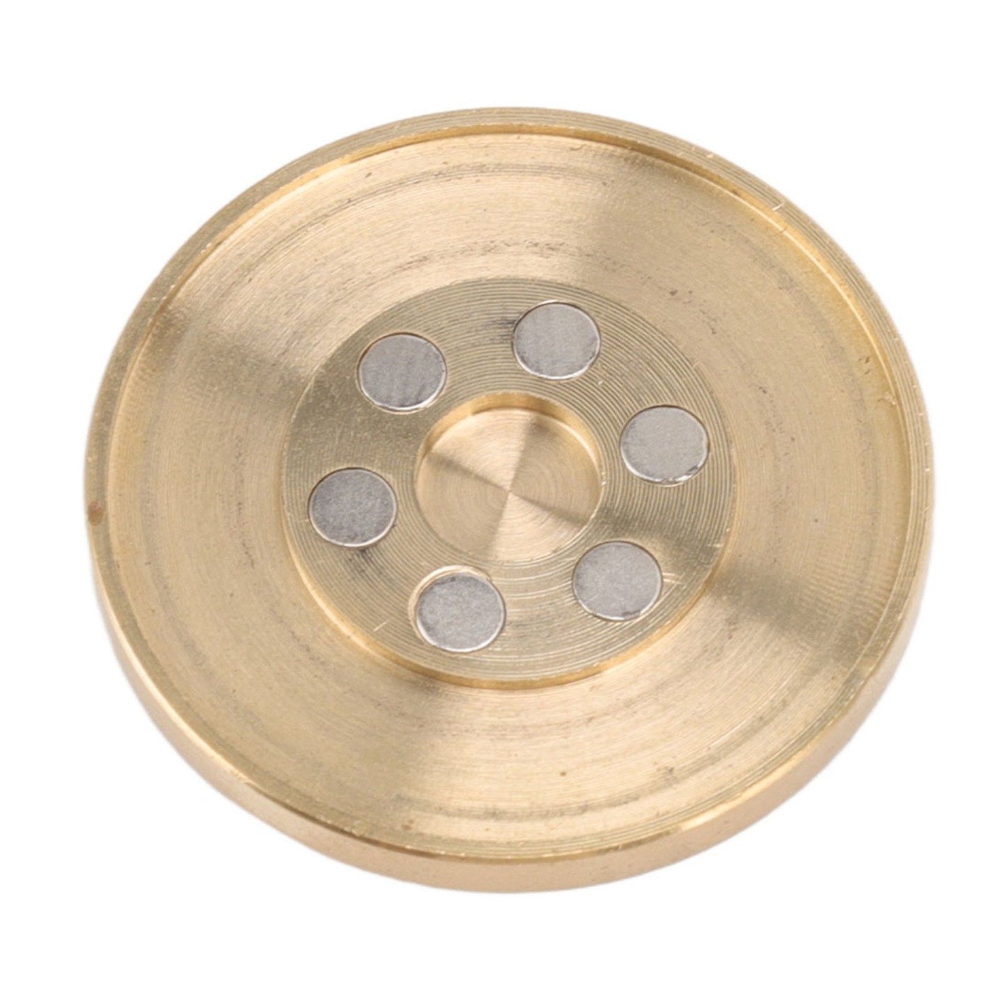 Magnetic Push Slider Stress Relief Round Portable EDC Push Slider Decompression Toy