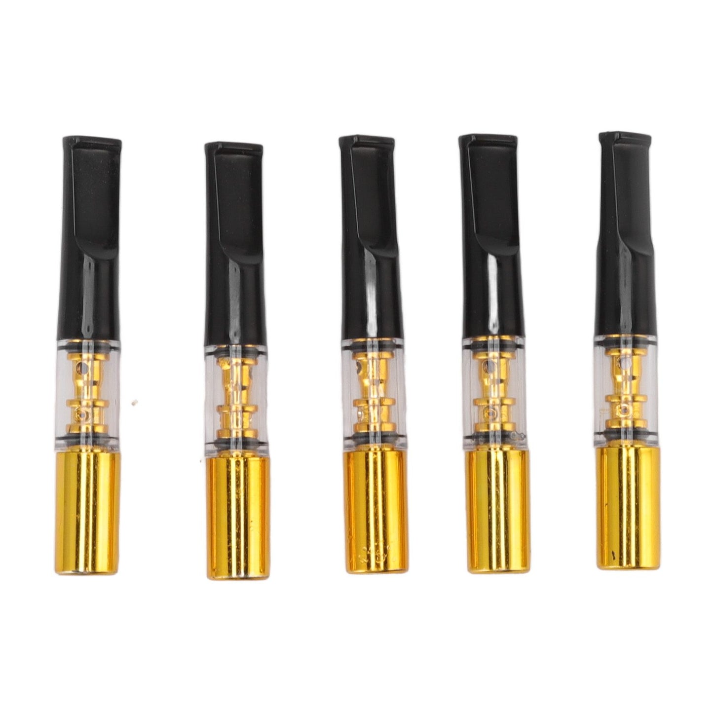 5pcs Filter Cigarette Holder Portable Reusable Smoke Tar Filter Cigarette Holder for Men