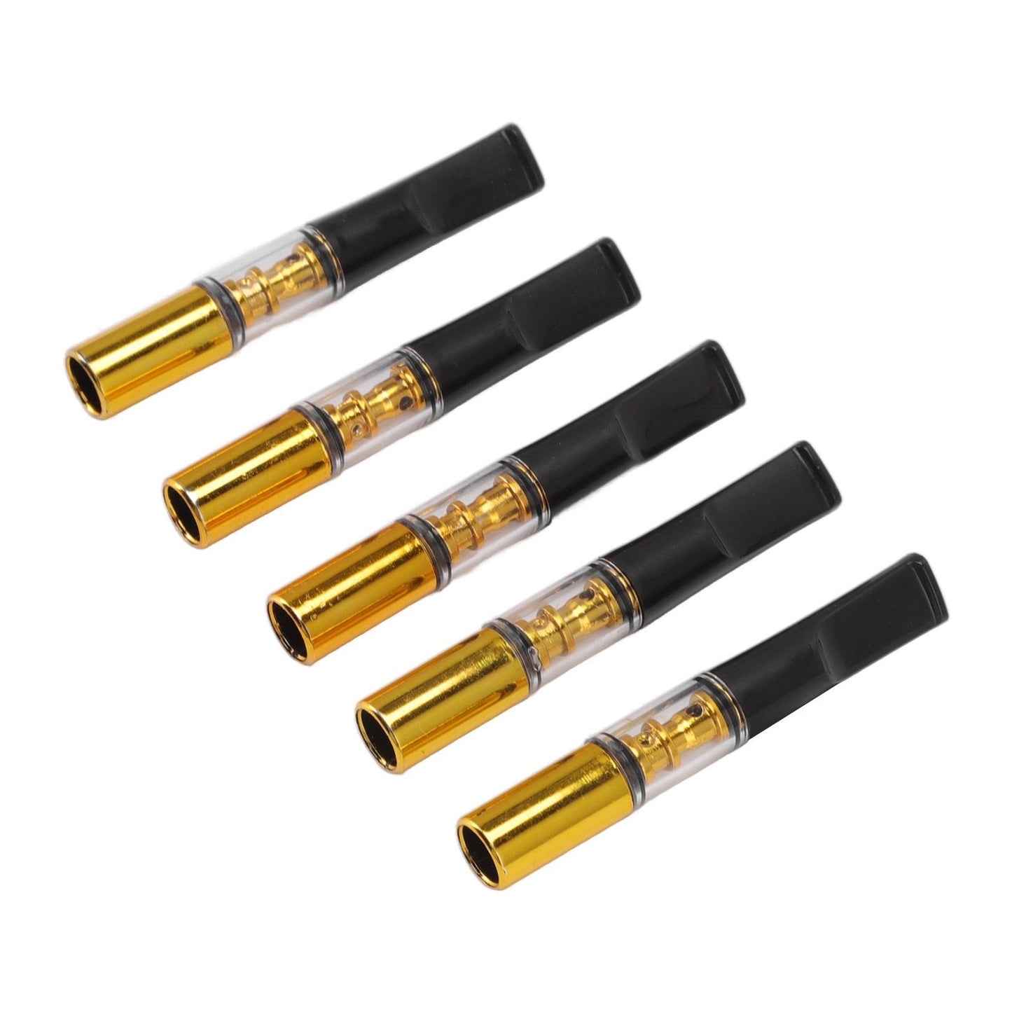 5pcs Filter Cigarette Holder Portable Reusable Smoke Tar Filter Cigarette Holder for Men