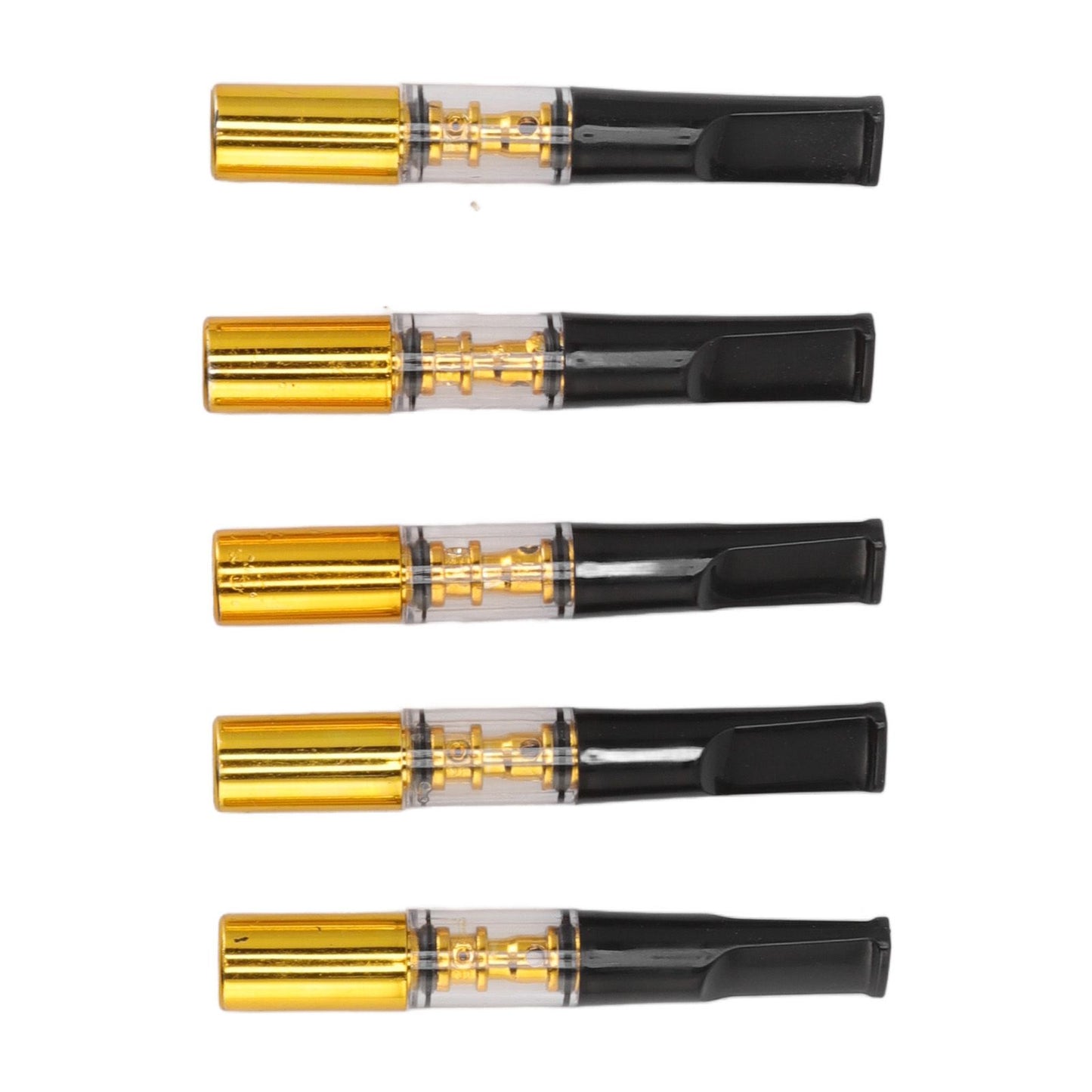 5pcs Filter Cigarette Holder Portable Reusable Smoke Tar Filter Cigarette Holder for Men
