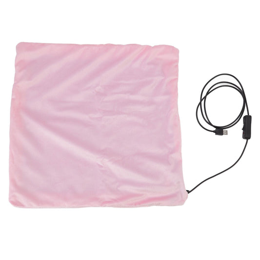 Electric Blanket USB Power Supply Low Voltage Heating Blanket Home Electric Warming Pad Pink