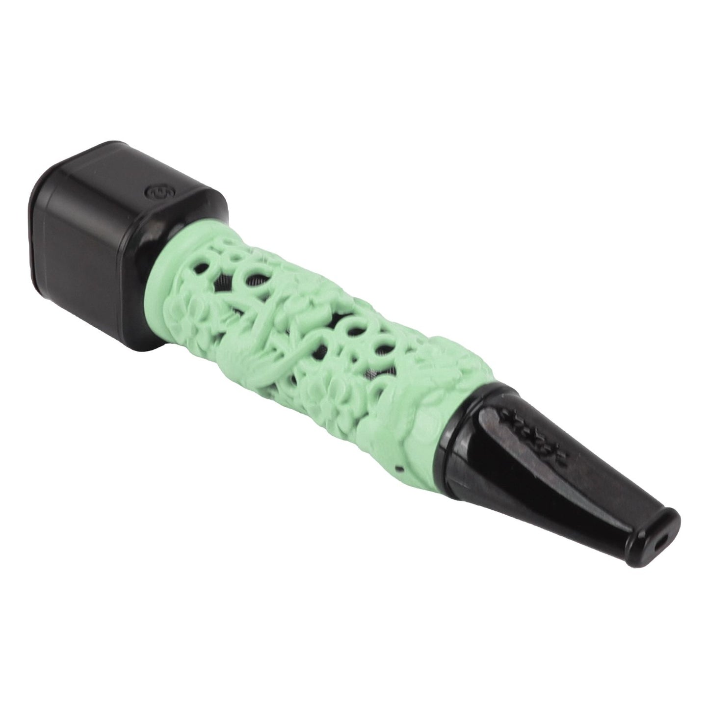 Cigarette Holder Large Capacity Temperature Change Color Rechargeable Ashless Cigarette Holder with Cigarette Lighter Green
