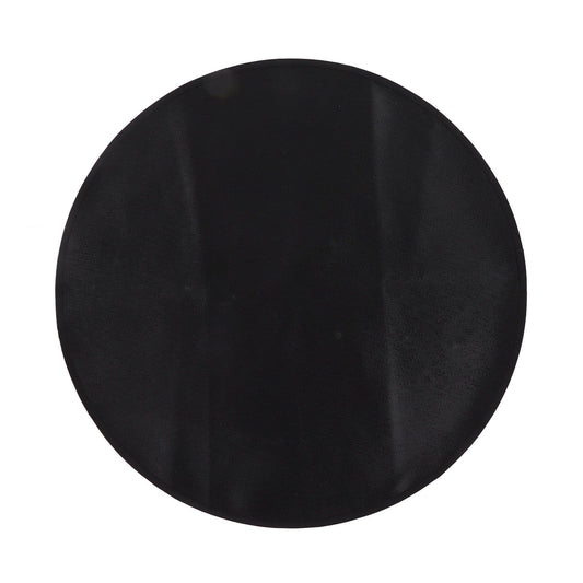 Grill Mat Fireproof High Temperature Resistance Washable Reusable Round BBQ Mat Black 36in / 92cm Dia
