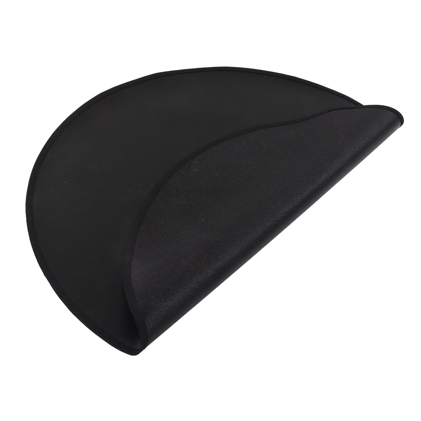 Grill Mat Fireproof High Temperature Resistance Washable Reusable Round BBQ Mat Black 36in / 92cm Dia