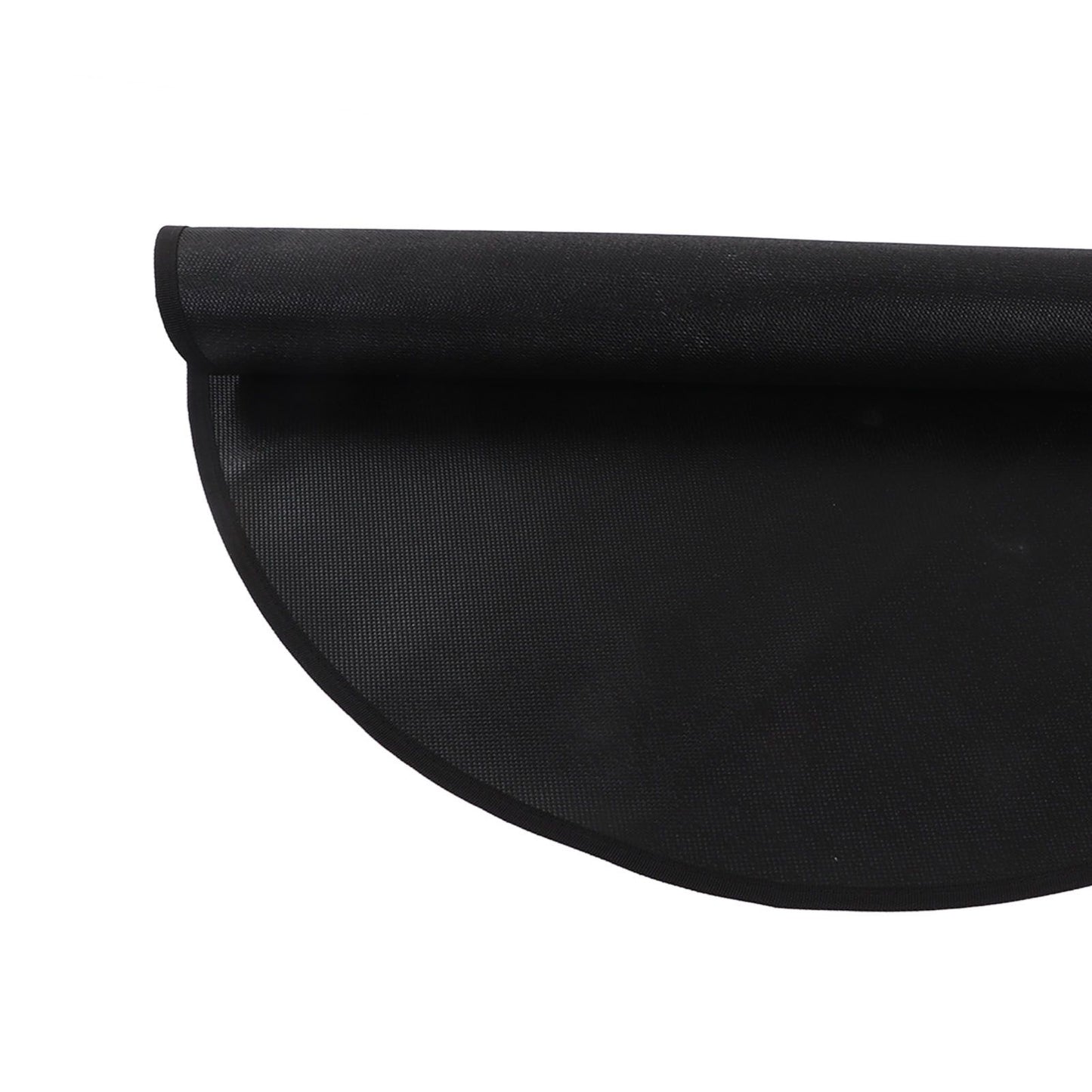 Grill Mat Fireproof High Temperature Resistance Washable Reusable Round BBQ Mat Black 36in / 92cm Dia