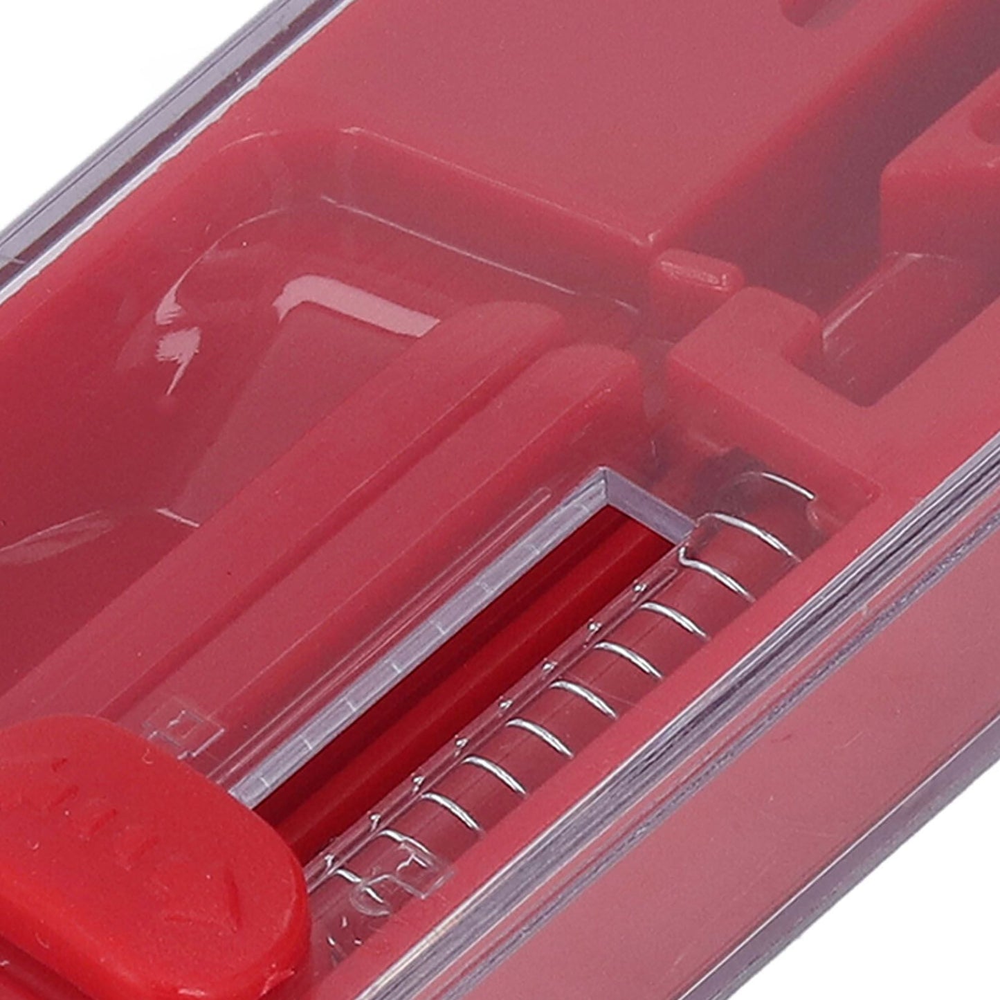 2PCS Cigarette Explosion Beads Pushers Peppermint Cigarette Bursting Beads Pusher Box DIY Smoking Tools Red