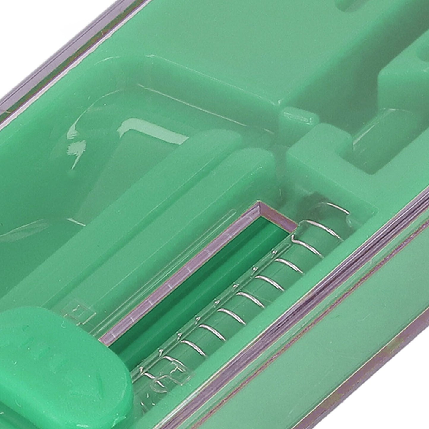 2PCS Cigarette Explosion Beads Pushers Peppermint Cigarette Bursting Beads Pusher Box DIY Smoking Tools Green