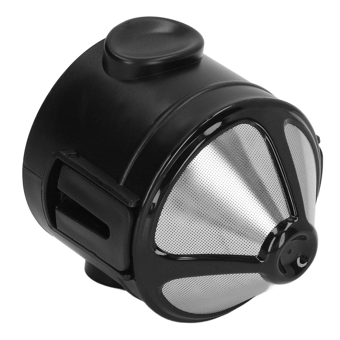 Pour Over Coffee Filter 304 Stainless Steel Reusable Coffee Filter Portable Paperless Coffee Dripper with Handles for Traveling