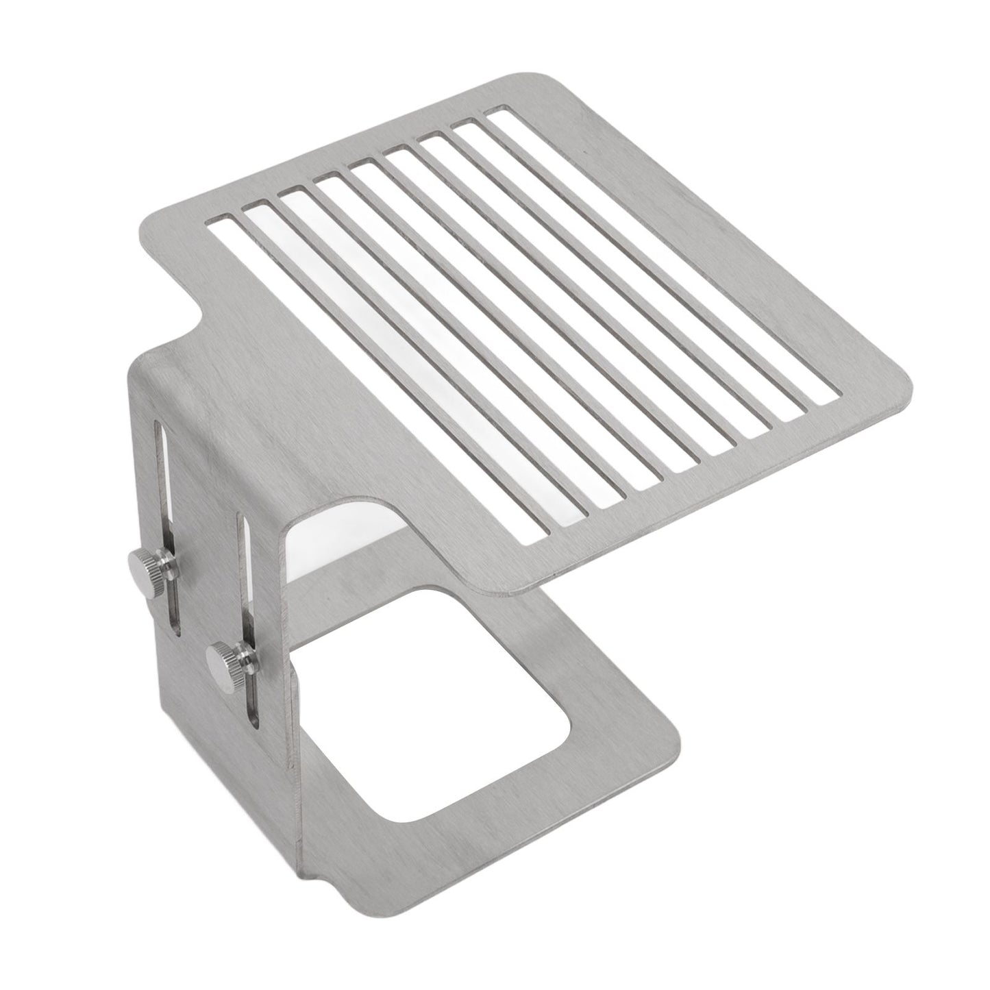 Coffee Machine Scale Rack Stainless Steel Height Adjustable Strong Weighing Rack Silver