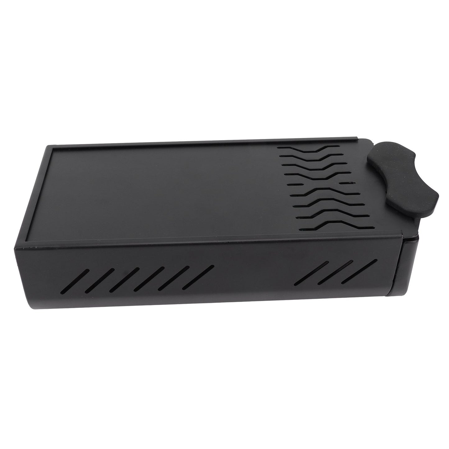 Knock Box Drawer Stainless Steel Detachable Anti Slip Feet Coffee Ground Knock Container Black