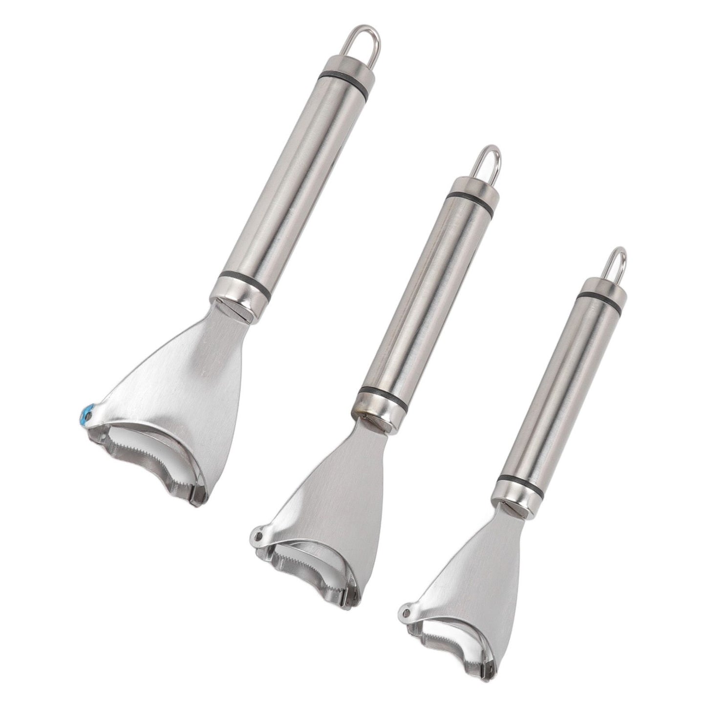 3pcs Stainless Steel Corn Cutter Peeler Safe Quick Clean Comfortable Grip Corn Thresher Planer Cutter for Kitchen
