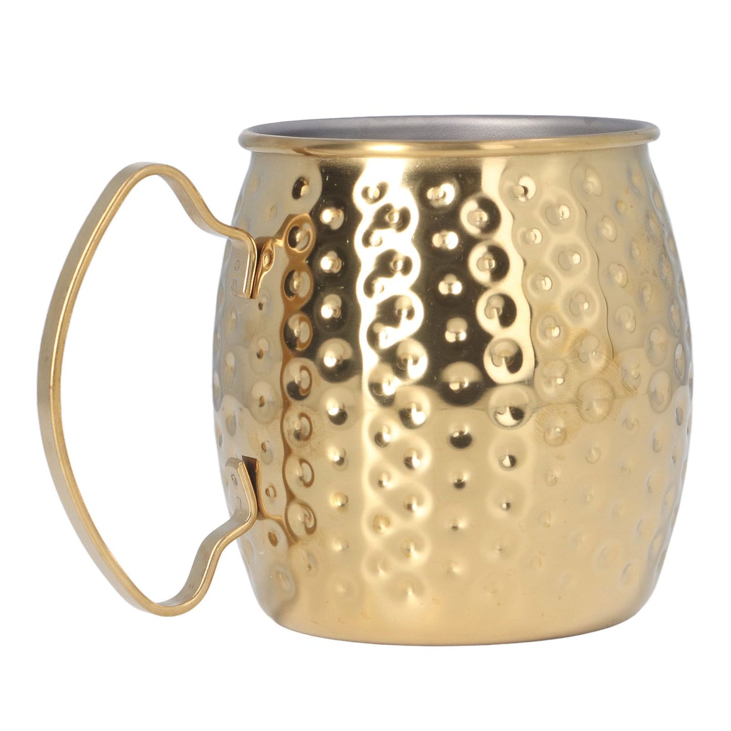 Moscow Mule Mug Exquisite 304 Stainless Steel 500ml Large Capacity Cocktail Mug for Bars Hotels Restaurants Gold