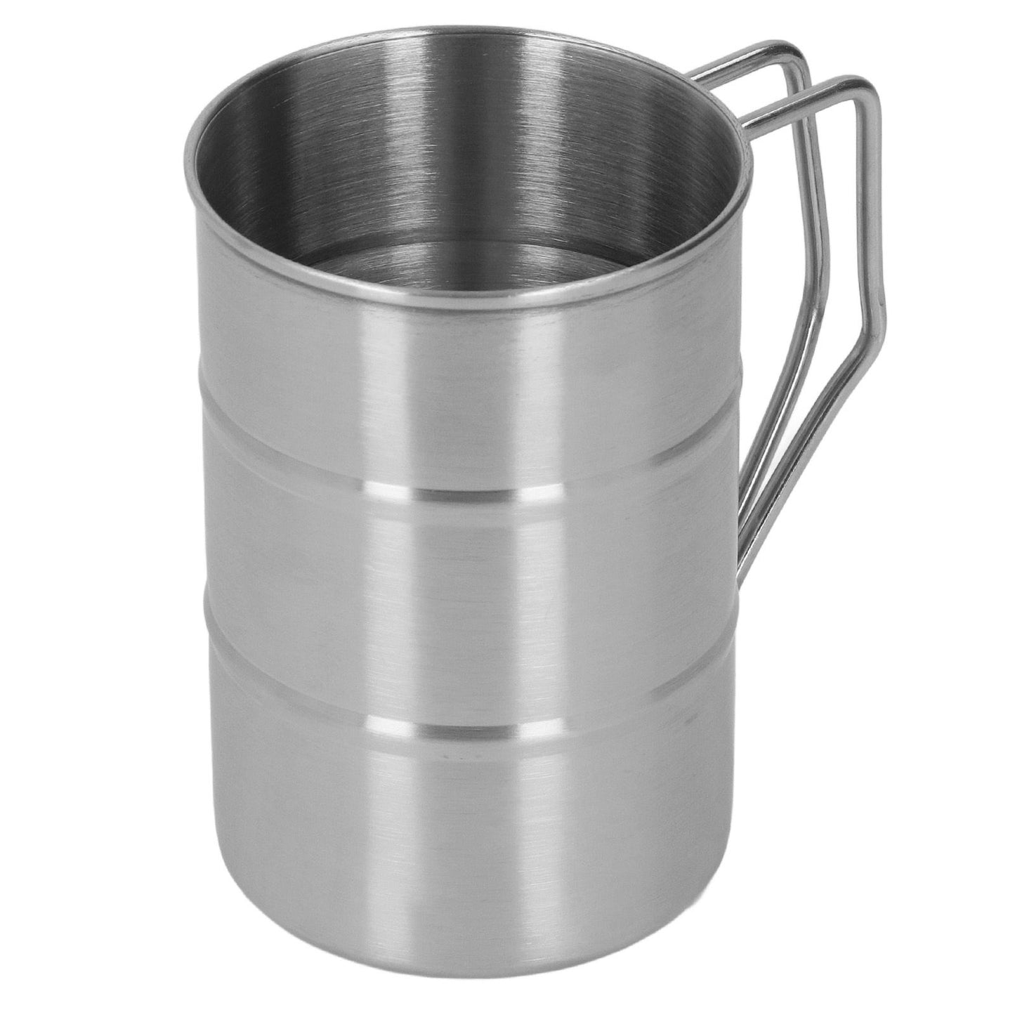 Stainless Steel Coffee Mug Large Capacity Stainless Steel Beer Mug with Handle for Home Restaurant