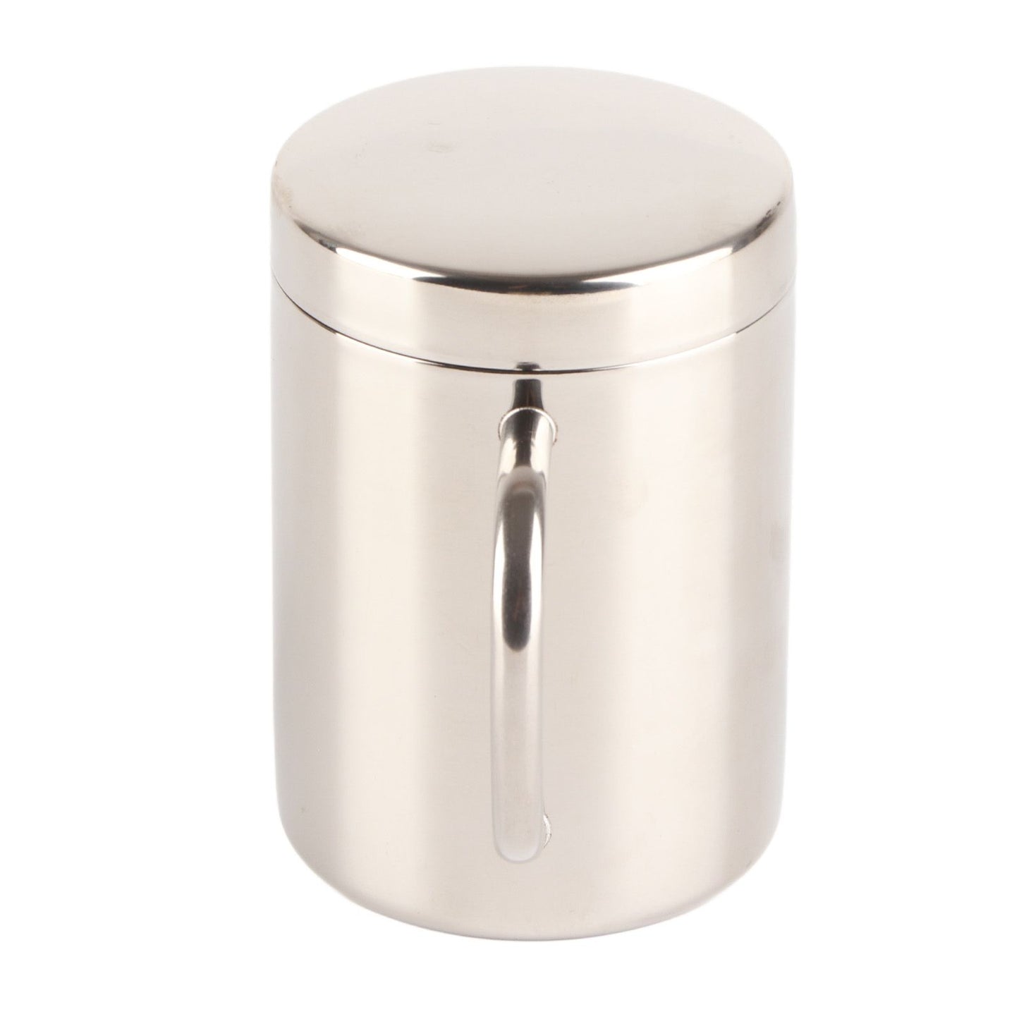 Stainless Steel Coffee Mug Minimalist Fashionable Large Capacity Coffee Cup with Lid for Home 400ml