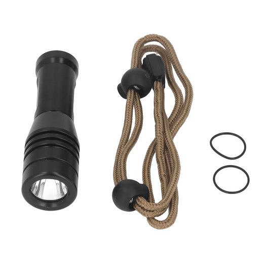 LED Diving Flashlight Aluminium Alloy IPX8 Waterproof White Light 800LM Underwater Flashlight for Underwater Sports