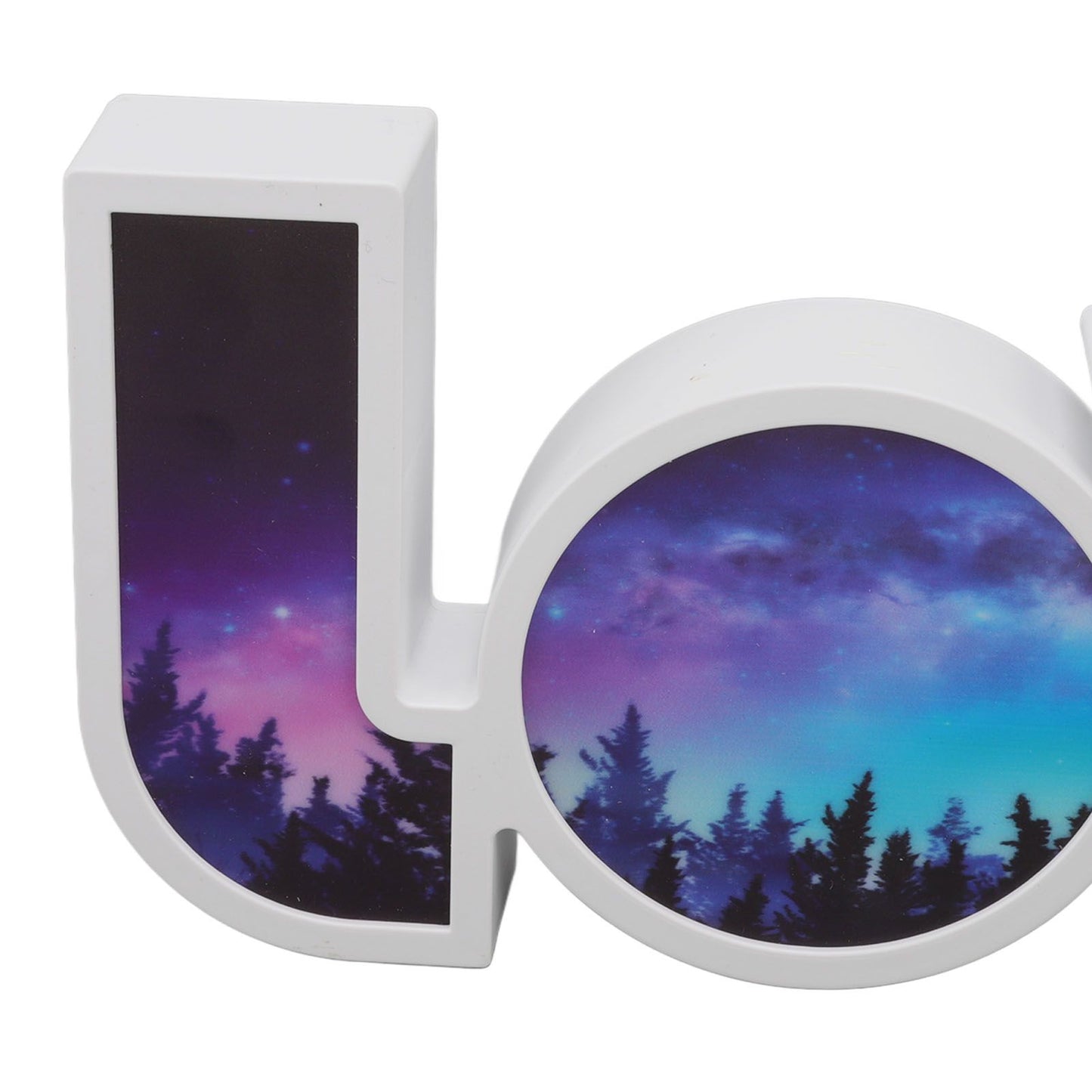 Love Letter Light LED USB and Battery Power Supply White Light Love Sign Decorations Light for Birthday Festival Forest
