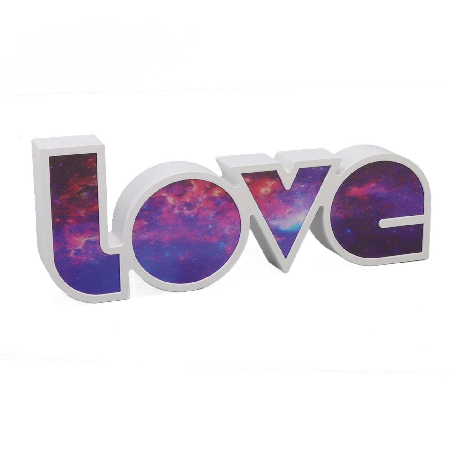 Love Letter Light LED USB and Battery Power Supply White Light Love Sign Decorations Light for Birthday Festival Milky Way
