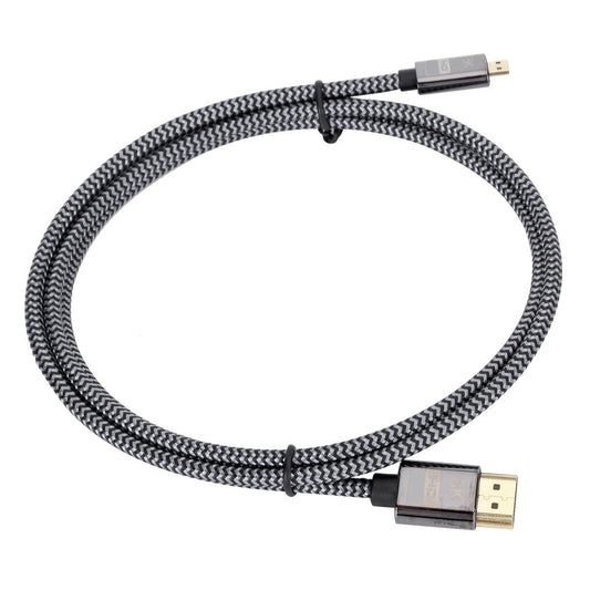 Micro Conversion HDMI to HDMI HD Video Braided Net Computer Connection Acce