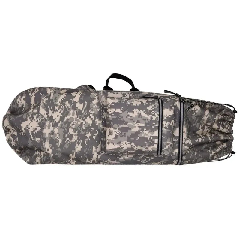 Skateboard Bag Longboards Carrying Case Double Shoulder Backpack Outdoor Travel - Green Camouflage