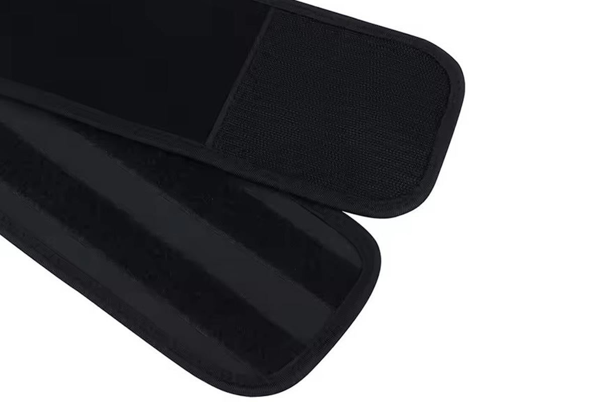 Sweat Waist Trainer for Women Sauna Sweat Belt Slim Body Shaper Corset - Black & M