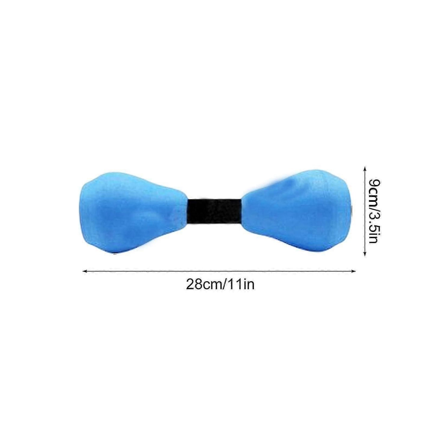 2PCS EVA Water Dumbbells Aquatic Exercise Foam Barbells for Water Aerobics Pool Resistance Fitness Training - Green