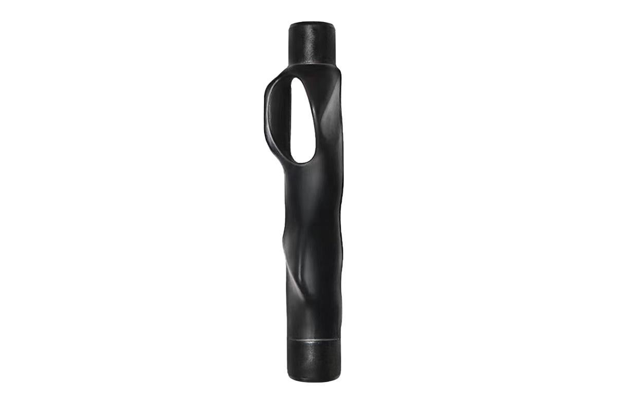 Golf Club Grip Trainer Attachment for Improved Hand Positioning -Black