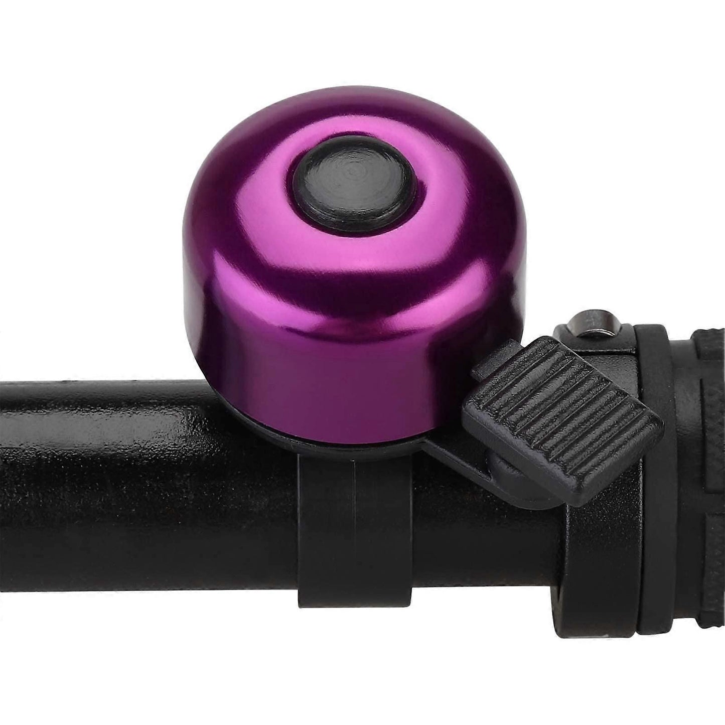 2PCS Bike Bell Bicycle Bell with Loud Crisp Clear Sound, Road and Mountain Bike Bell (Purple)