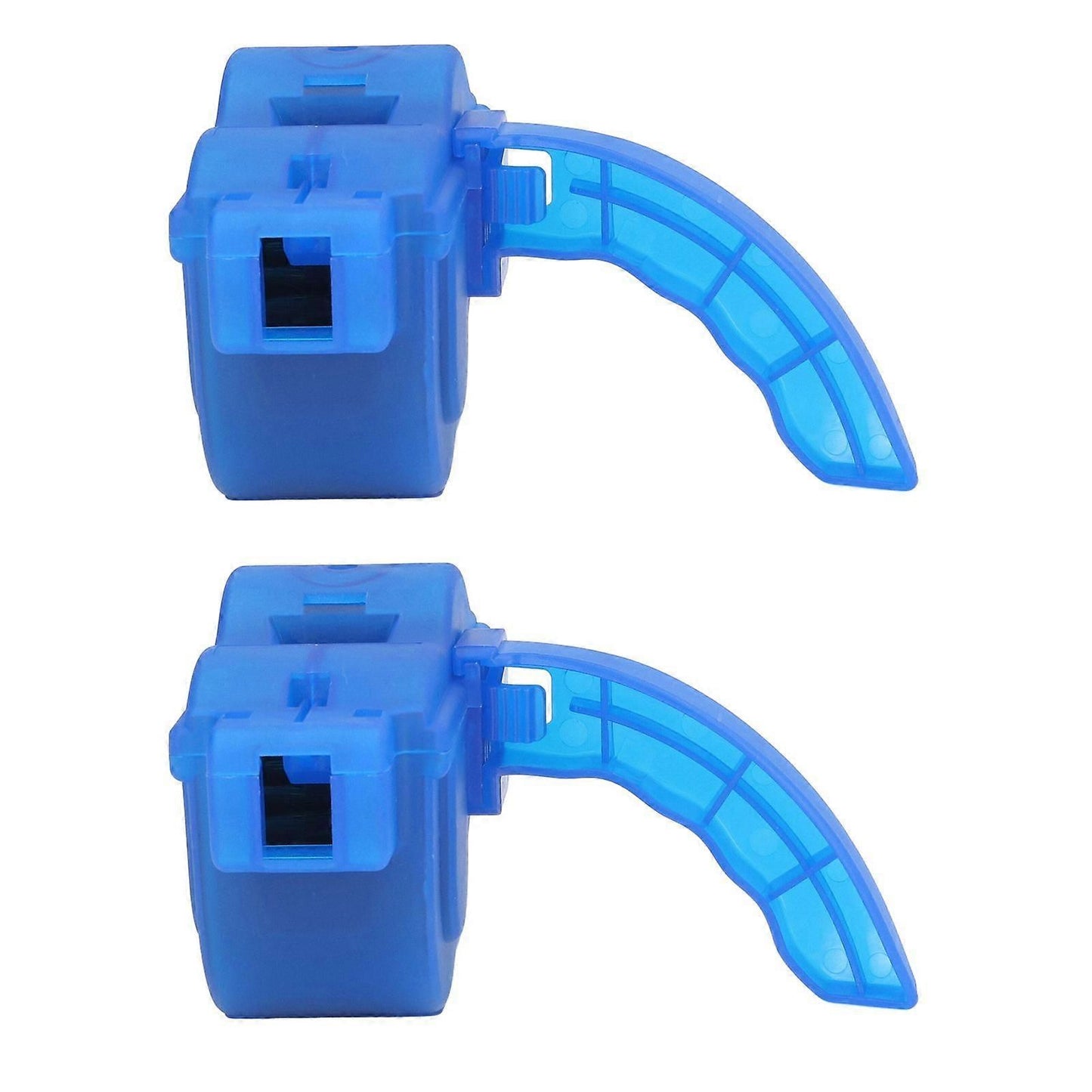 2Pcs Bicycle Chain Cleaning Tool Bike Chain Scrubber Cleaner Brush Tool Bicycle Maintenance Tool